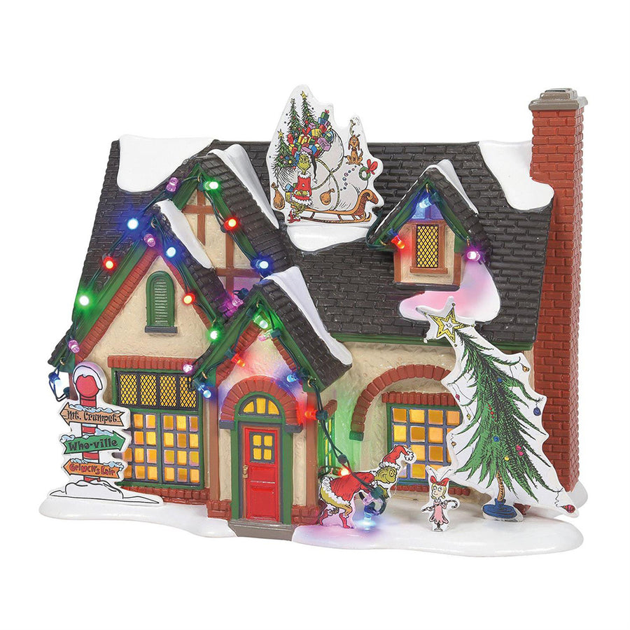 The Grinch House From Dept 56 Snow Village