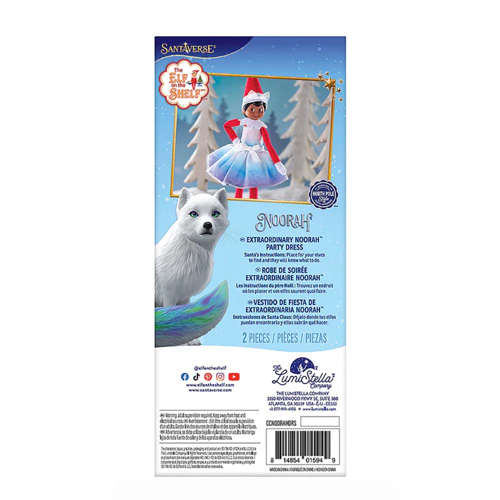 Claus Couture Extraordinary Noorah Party Dress Elf on the Shelf