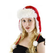 Load image into Gallery viewer, Soft Santa Aviator Hat Model