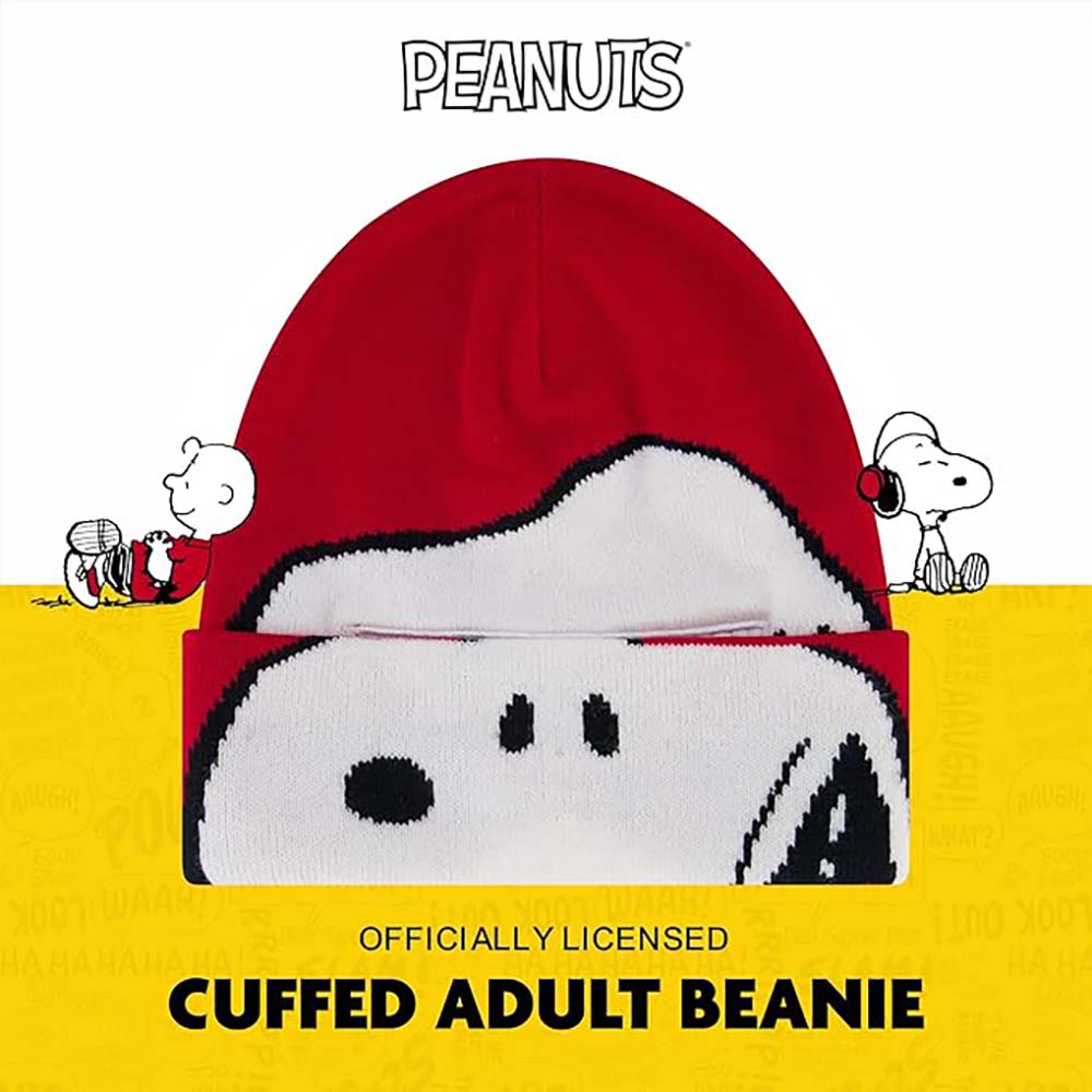 The Peanuts wintertrui uniseks Snoopy winter gebreide pullover sweatshirt lelijke trui voor heren en dames rood, rood, S The Peanuts wintertrui uniseks Snoopy winter gebreide pullover sweatshirt lelijke trui voor heren en dames rood, rood, S