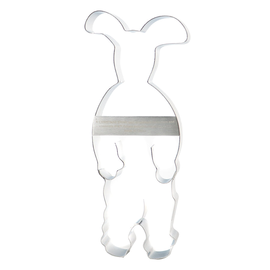 Pink Bunny Christmas Cookie Cutter