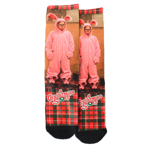 Pink Nightmare Crew Socks