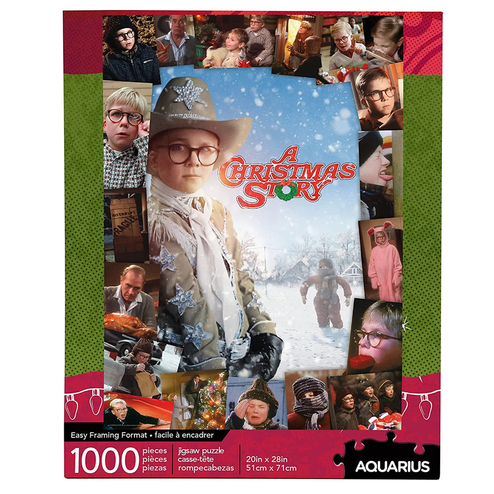 A Christmas Story Puzzle 1000 pc Puzzle Red Rider Leg Lamps