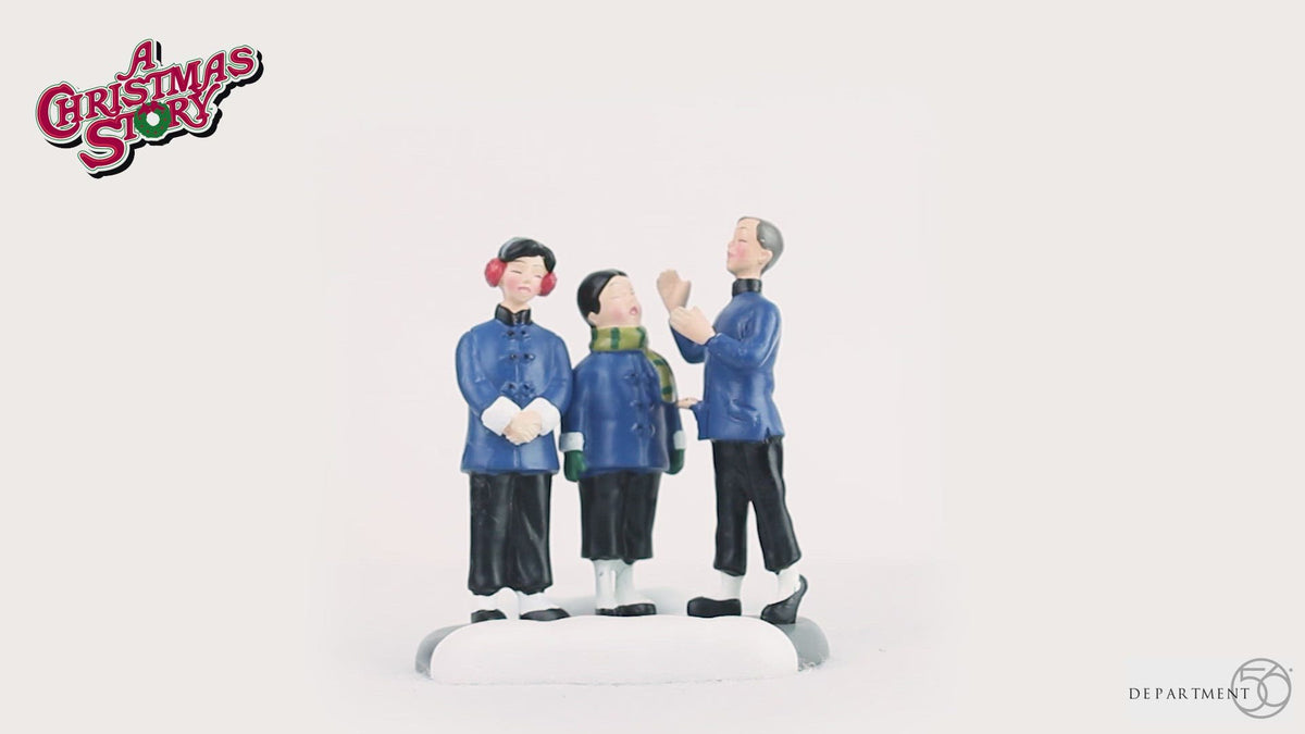 Dept 56 Singing Carols – A Christmas Story Village Chop Suey Scene