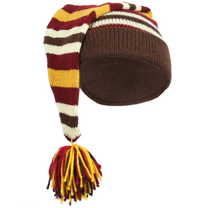 Brown and Yellow Replica Stocking Cap