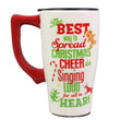 Load image into Gallery viewer, Buddy The Elf Ceramic Travel Mug w/Lid From Elf The Movie Back Of Cup