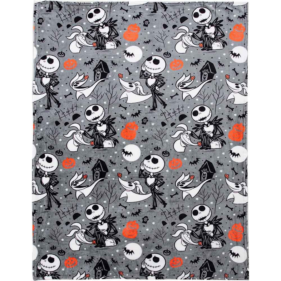 Best Friends Nightmare Before Christmas Silk Touch Throw Blanket