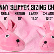 Load image into Gallery viewer, Deluxe Christmas Bunny Slippers Sizes