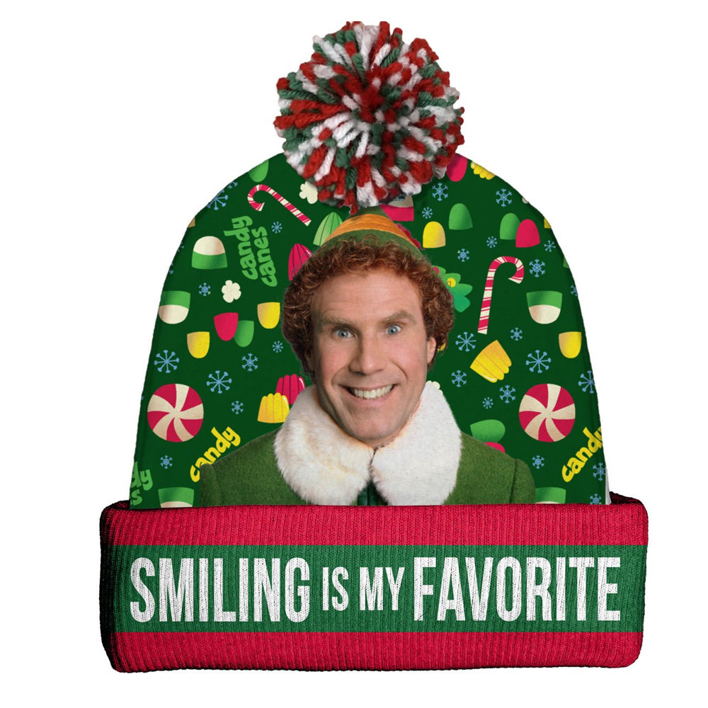 Smiling is My Favorite Beanie Cap – Red Rider Leg Lamps