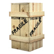 Load image into Gallery viewer, Empty wooden FRAGILE crate styled after a famous holiday movie prop
