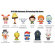 Load image into Gallery viewer, Warner Bros Christmas 3D Foam Bag Clip Series lineup including A Christmas Story Leg Lamp, Ralphie in Bunny Suit, Buddy the Elf and other holiday characters
