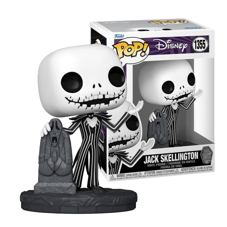 Pop! Vinyl 30th Anniversary Jack w/Gravestone from The Nightmare Before Christmas