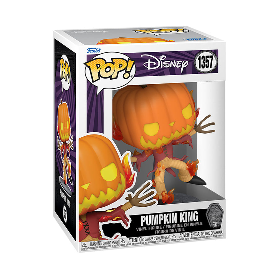 Pop! Vinyl 30th Anniversary Pumpkin King Lab from The Nightmare Before Christmas