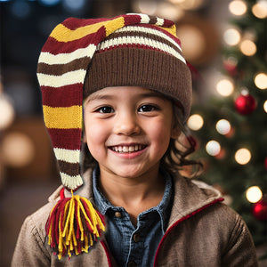 Brown and Yellow Replica Stocking Cap