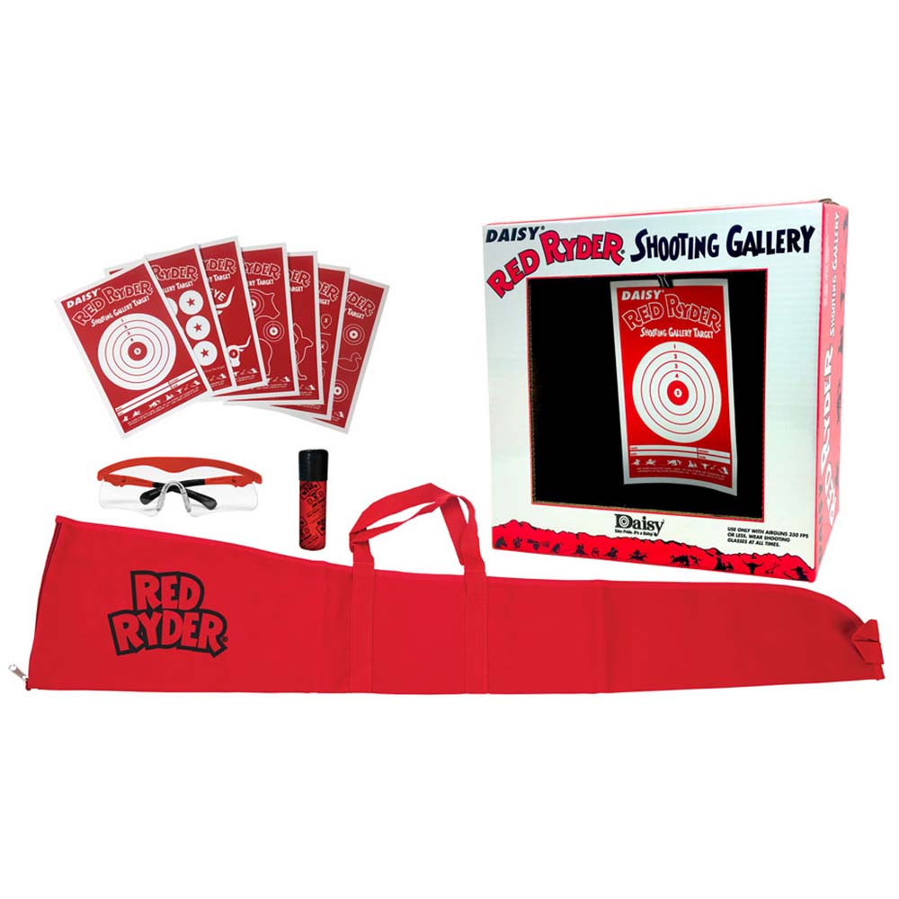 Red Reeder Leg Daisy Red Ryder Gallery Shooting Kit Combo Set – Red Rider Leg Lamps