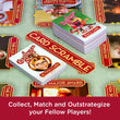 Load image into Gallery viewer, A Christmas Story Card Scramble action card and space card decks on the game board
