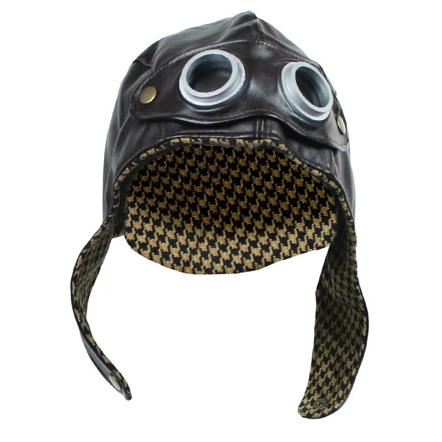 Aviator Hat with Goggles — Holiday Classic Replica