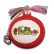 Load image into Gallery viewer, ceramic christmas ornament with christmas tree car and you serious clark quote design
