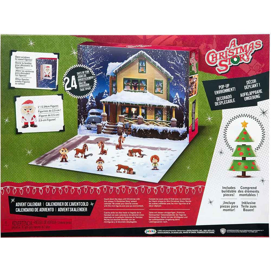 Red Reeder Leg A Christmas Story Advent Calendar – 24 Holiday Mini Collectibles – Red ...