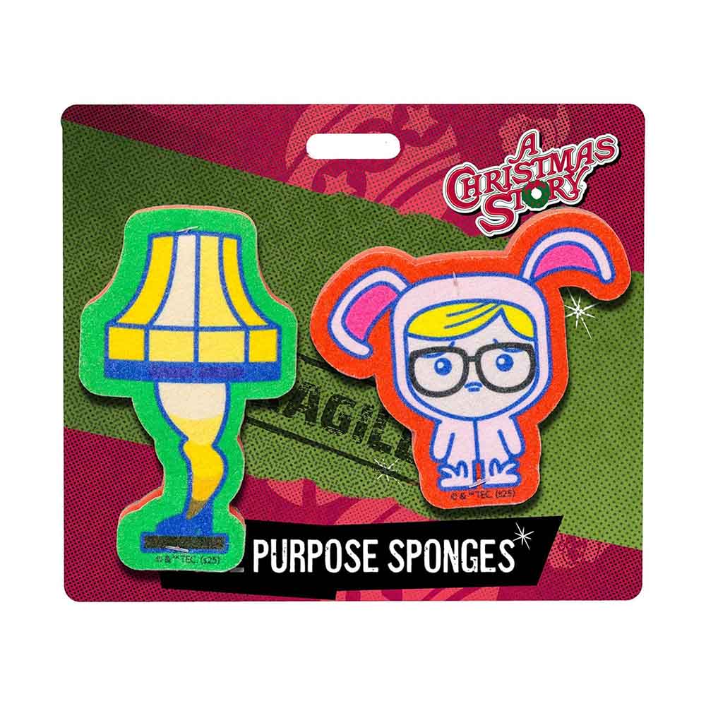 Red Reeder Leg A Christmas Story Sponge Set – 2 Pack – Red Rider Leg Lamps