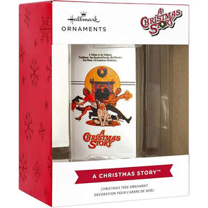 Hallmark Keepsake A Christmas Story VHS Retro Ornament Retail Box