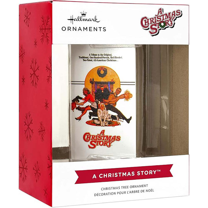 Hallmark Keepsake A Christmas Story VHS Retro Ornament Retail Box