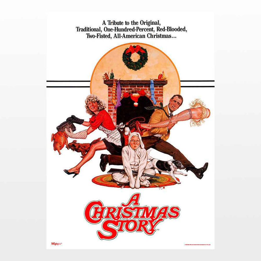 A Christmas Story Mighty Print Wall Art Poster