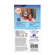 Load image into Gallery viewer, Back of the Claus Couture Milk and Cookies elf costume set box

