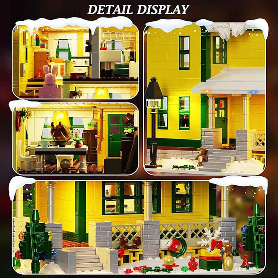 House from A Christmas Story Building Brick Set