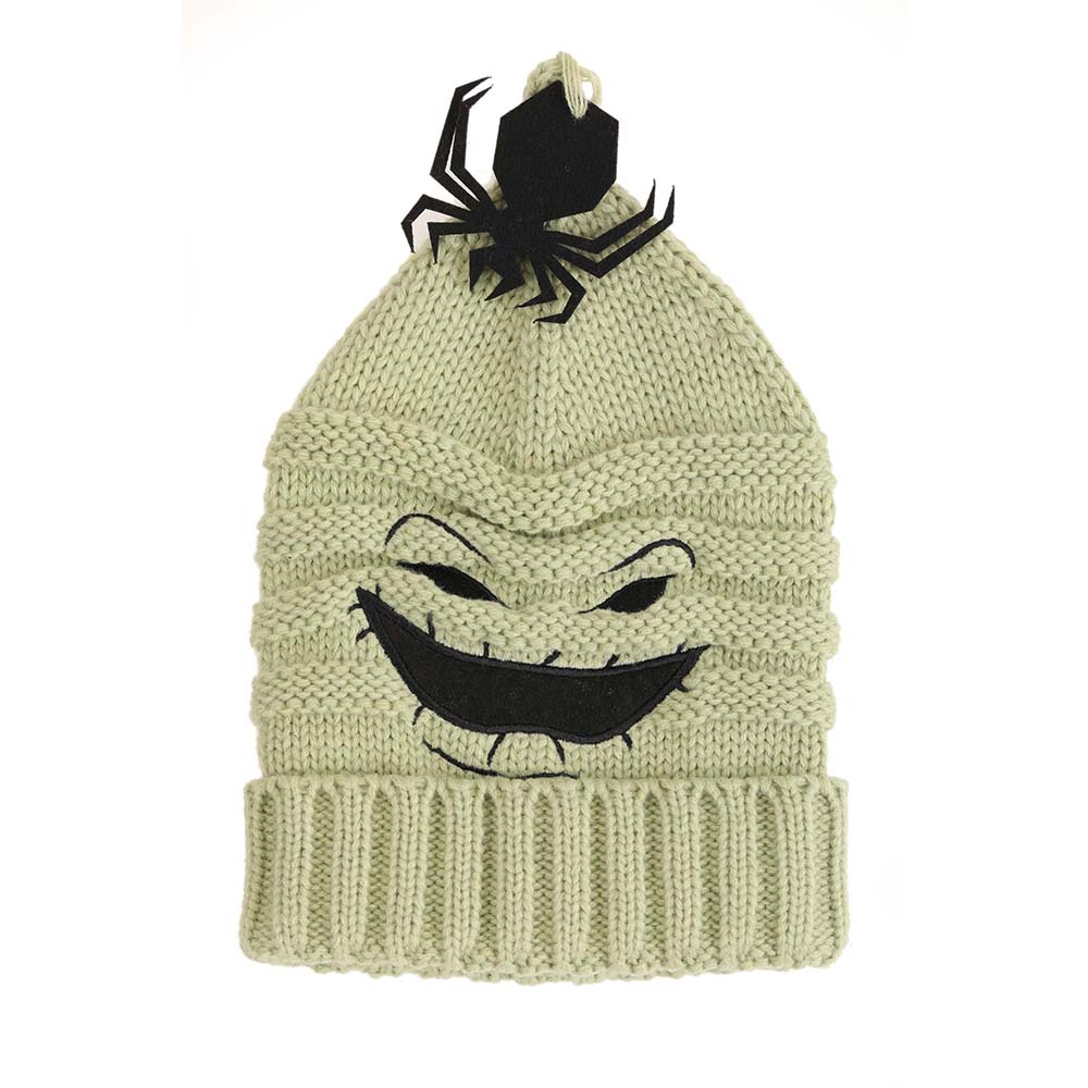 Disney Nightmare Before Christmas Oogie Boogie Knit Hat Red Rider Leg Lamps