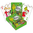 Load image into Gallery viewer, Dr. Seuss How the Grinch Stole Christmas playing cards box with Grinch and Cindy-Lou Who card faces
