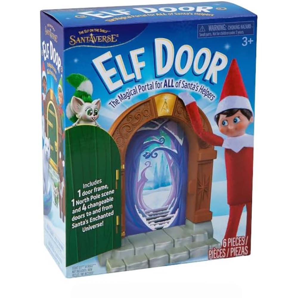 Elf Door from the Elf on the Shelf Santaverse SVELFDOOR12P Red Rider