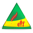 Load image into Gallery viewer, Elf Journey from the North Pole board game pyramid box front by Funko Games with Buddy the Elf silhouette
