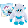 Load image into Gallery viewer, Elf on the Shelf SnoBiggie Little Grunt white and blue yeti plush with the Little Grunt storybook

