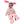 Load image into Gallery viewer, Pink Bunny Wine Cover (shhh....Elf on the Shelf Outfit) Sitting
