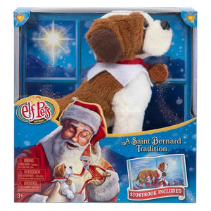 Elf on the Shelf Pets Saint Bernard Tradition