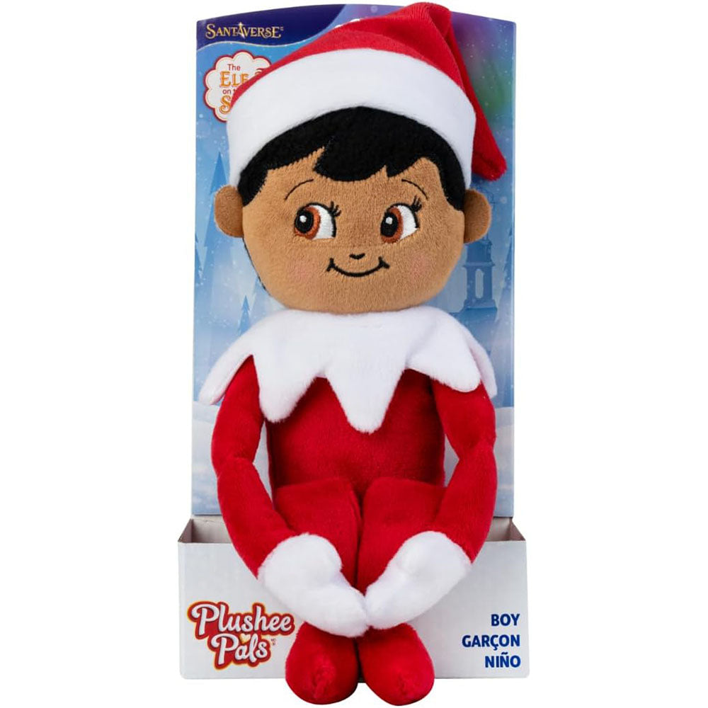 Elf on the Shelf Plushee Pals Boy with Brown Eyes PPBOYD2 Red Rider