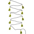 Load image into Gallery viewer, Elf string light set, full strand of 10 Buddy the Elf lights stretched out
