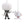 Load image into Gallery viewer, Back view showing the detailing on Jack’s suit and Zero’s ghostly tail

