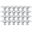 Load image into Gallery viewer, Clear 8 oz glass moose mug with antler handles on white background Set of 24 Full Case
