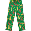 Load image into Gallery viewer, A Christmas Story officially licensed men's fleece pajama pants with leg lamp all-over print on green background
