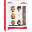 Load image into Gallery viewer,     Christmas Vacation Hallmark mini ornaments with Clark Griswold and Cousin Eddie
