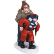 Load image into Gallery viewer, 2021 Hallmark Keepsake Brotherly Love A Christmas Story ornament featuring Ralphie helping Randy in a red snowsuit
