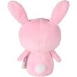 Load image into Gallery viewer, Back view of Hallmark Ralphie Bunny Suit itty bittys plush showing pink bunny costume and white tail detail
