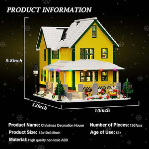 Classic Holiday House Building Block Set