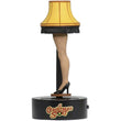 Load image into Gallery viewer,     A Christmas Story Leg Lamp Body Knocker solar powered bobble figure on black base
