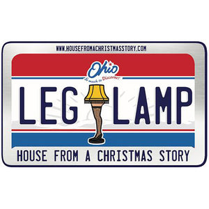 Leg Lamp License Plate Magnet