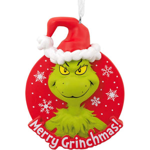 Hallmark The Grinch Merry Grinchmas Wreath Ornament