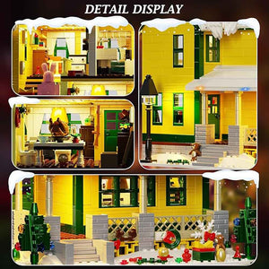 Classic Holiday House Building Block Set