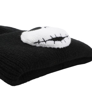 The Nightmare Before Christmas Jack 3D Plush Tall Cuff Beanie Side View